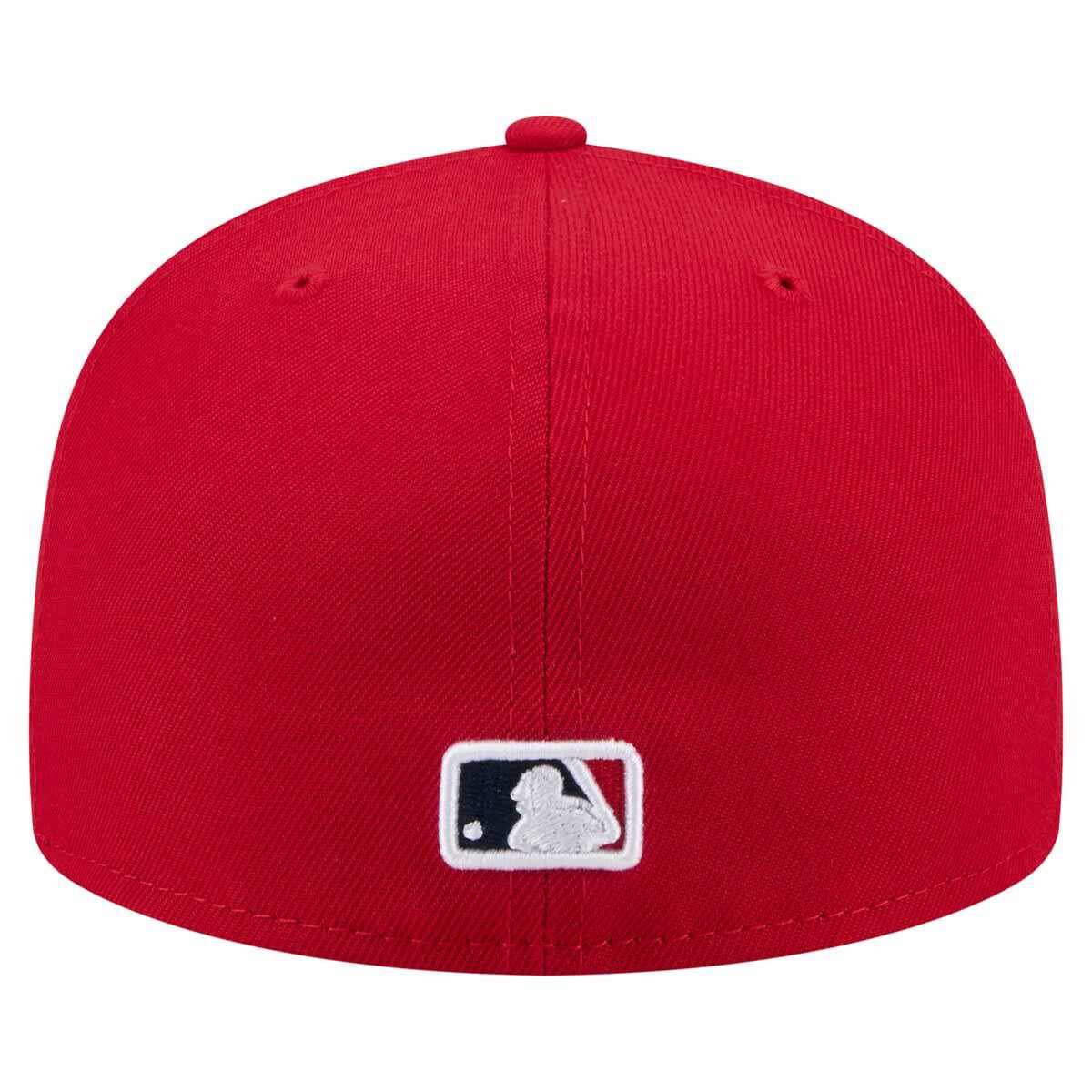 MLB Los Angeles Angels Yarn Stitch 59FIFTY Fitted Hat