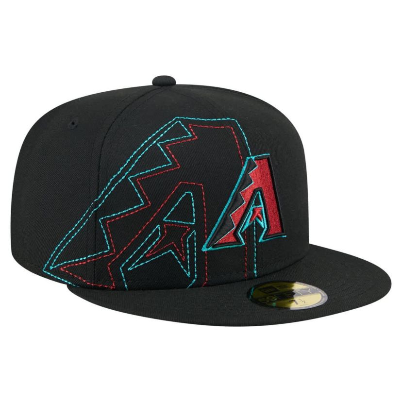 MLB Arizona Diamondbacks Yarn Stitch 59FIFTY Fitted Hat