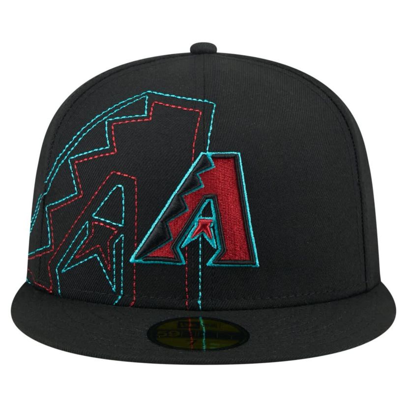 MLB Arizona Diamondbacks Yarn Stitch 59FIFTY Fitted Hat