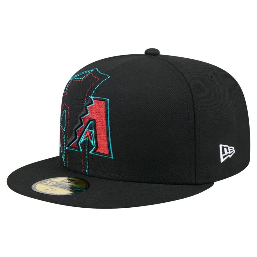 MLB Arizona Diamondbacks Yarn Stitch 59FIFTY Fitted Hat