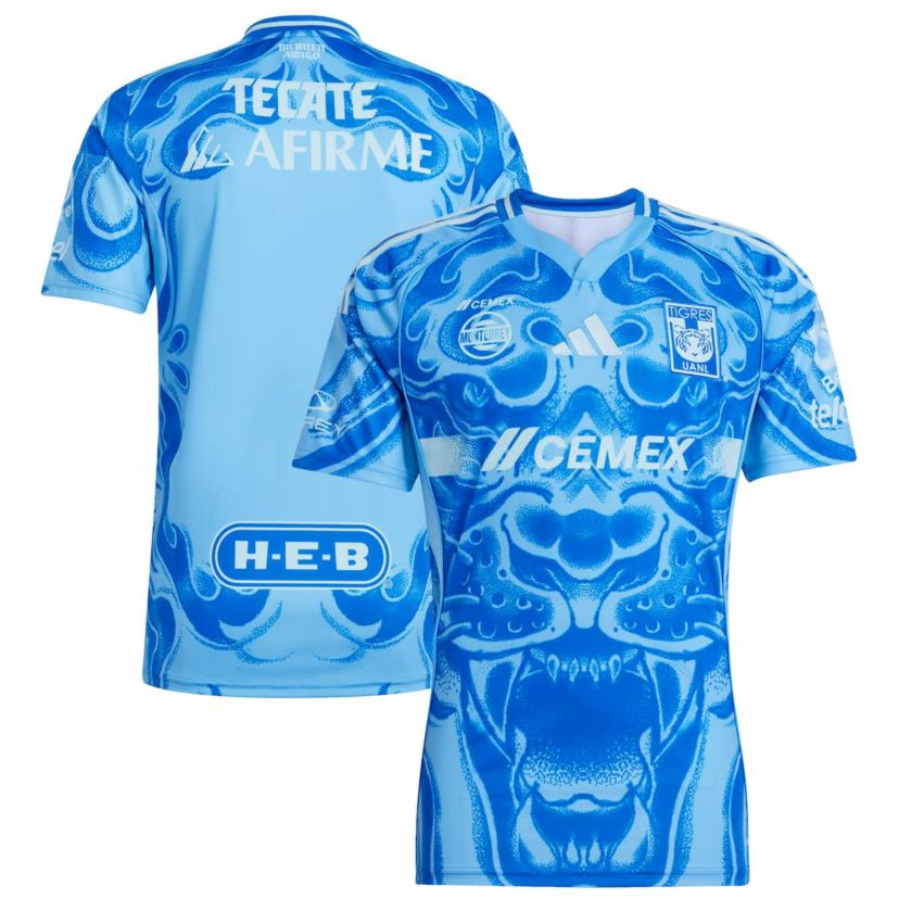 International Clubs Tigres UANL 2025/26 Away Replica Jersey