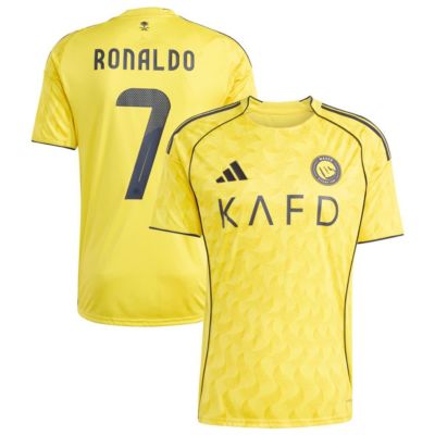 adidas Men's International Clubs Cristiano Ronaldo Al-Nassr FC 2025/26 Home Replica Player Jersey