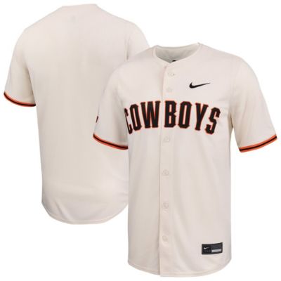 Men's NCAA Nike Oklahoma State Cowboys Limited Baseball Jersey