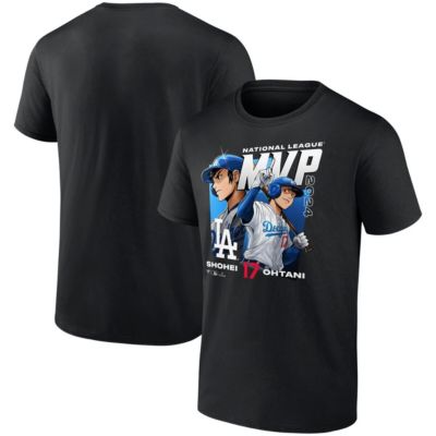 Men's MLB Shohei Ohtani Los Angeles Dodgers 2024 National League MVP Fanatics Exclusive Anime T-Shirt