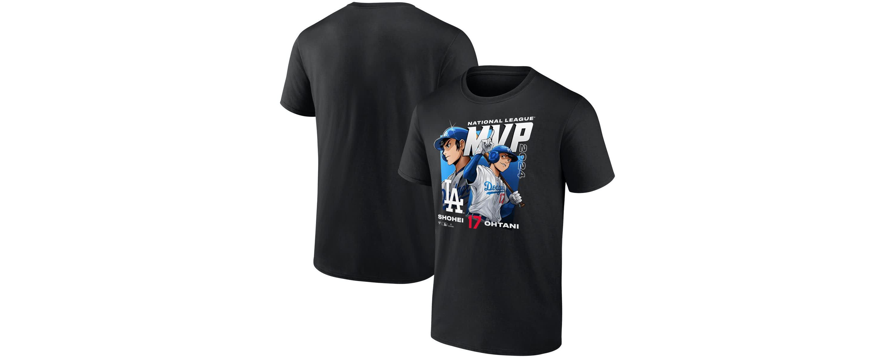 MLB Shohei Ohtani Los Angeles Dodgers 2024 National League MVP Fanatics Exclusive Anime T-Shirt
