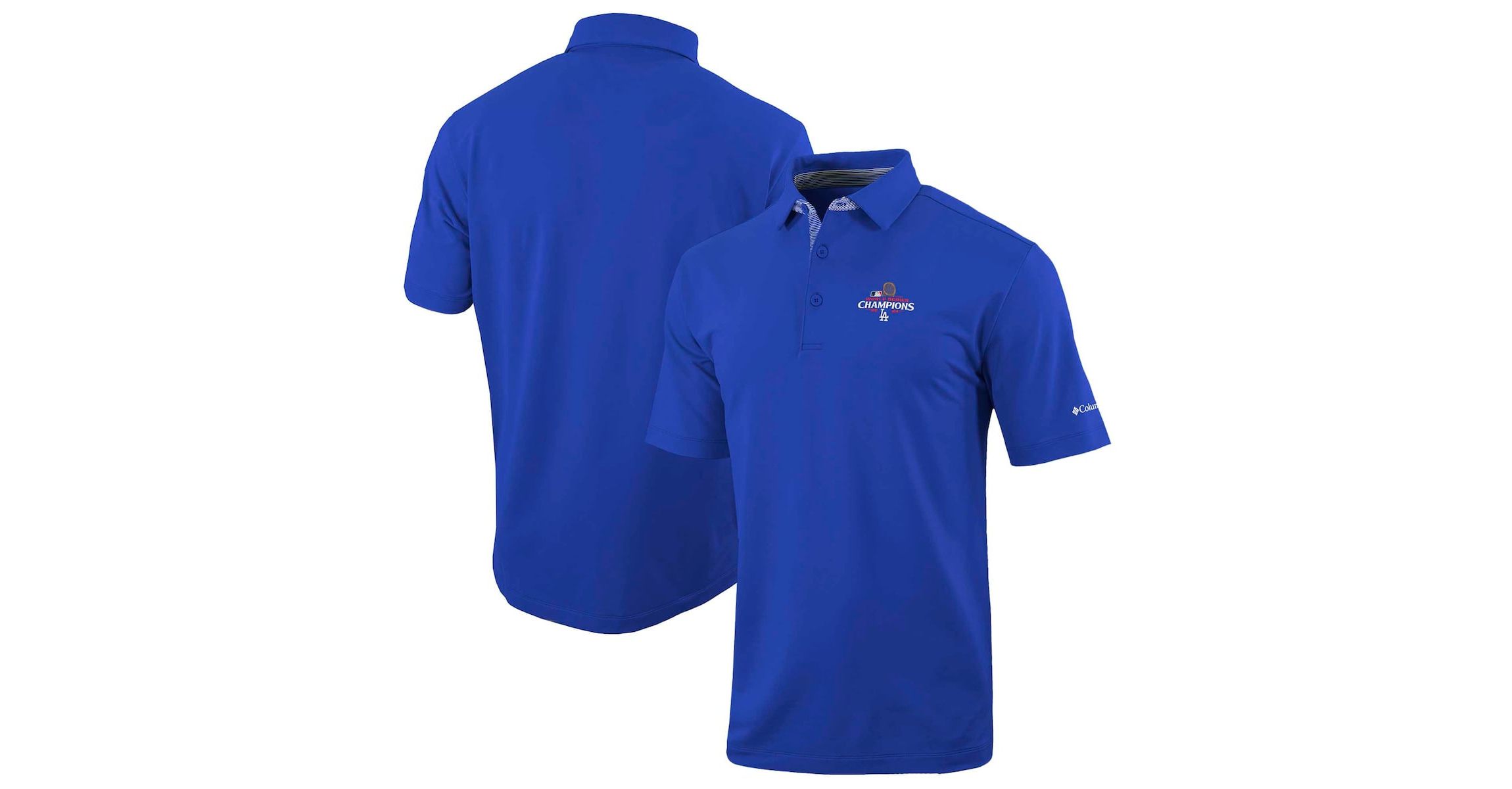 MLB Los Angeles Dodgers 2024 World Series s Omni-Wick Even Lie Polo