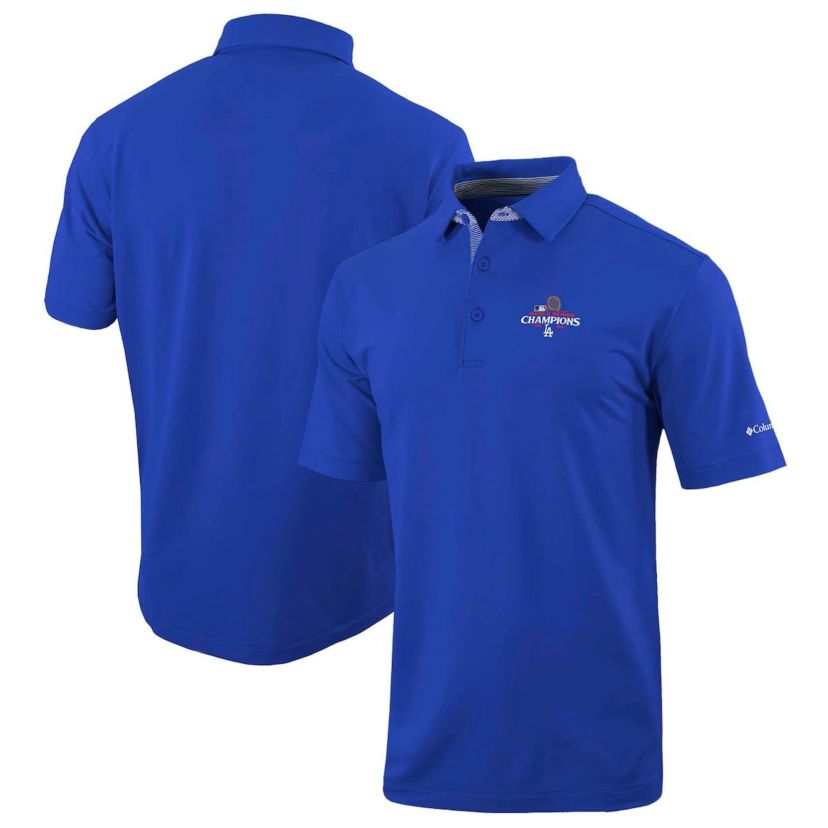 MLB Los Angeles Dodgers 2024 World Series s Omni-Wick Even Lie Polo