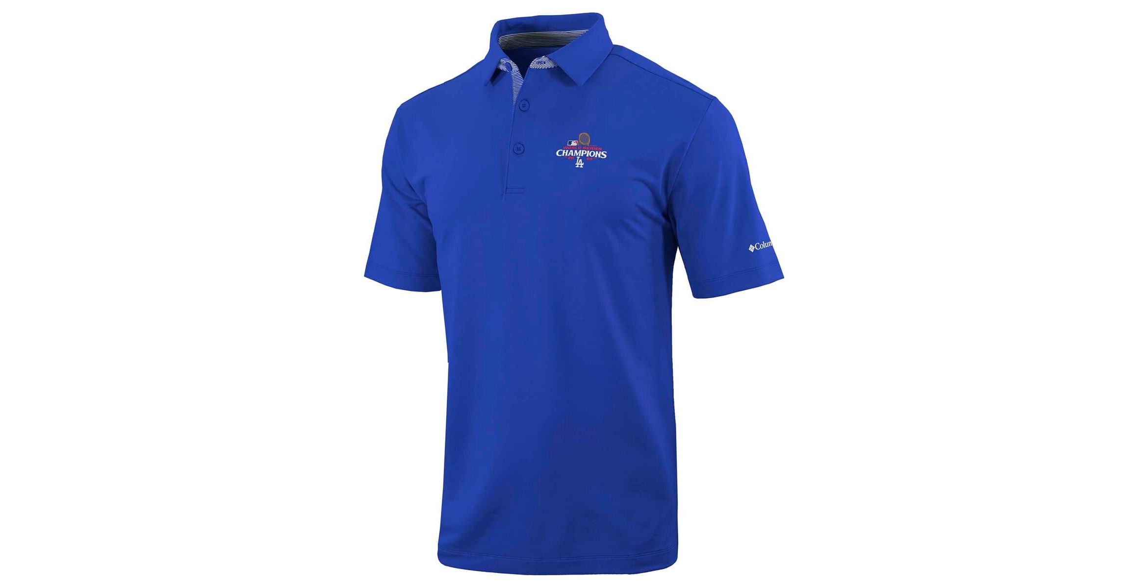 MLB Los Angeles Dodgers 2024 World Series s Omni-Wick Even Lie Polo