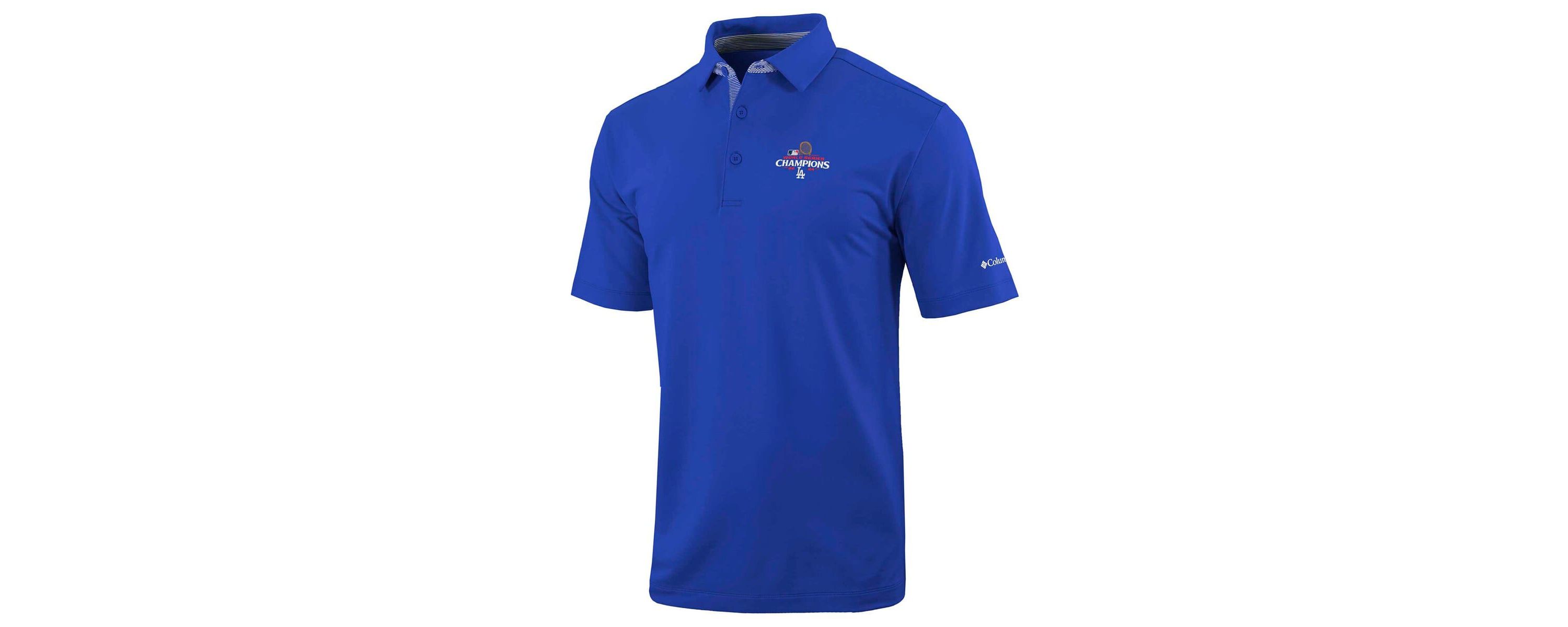 MLB Los Angeles Dodgers 2024 World Series s Omni-Wick Even Lie Polo