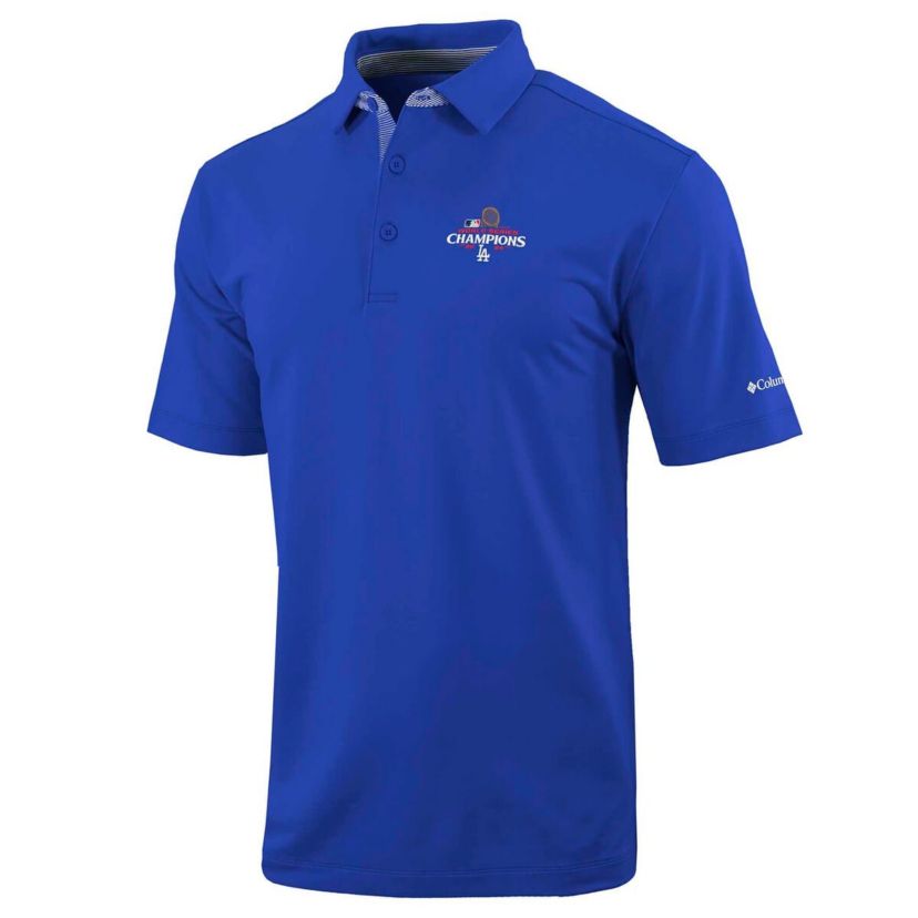 MLB Los Angeles Dodgers 2024 World Series s Omni-Wick Even Lie Polo