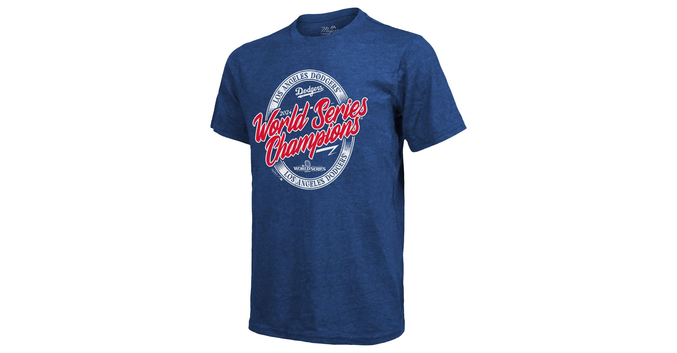 MLB Los Angeles Dodgers 2024 World Series s Tri-Blend Roster T-Shirt