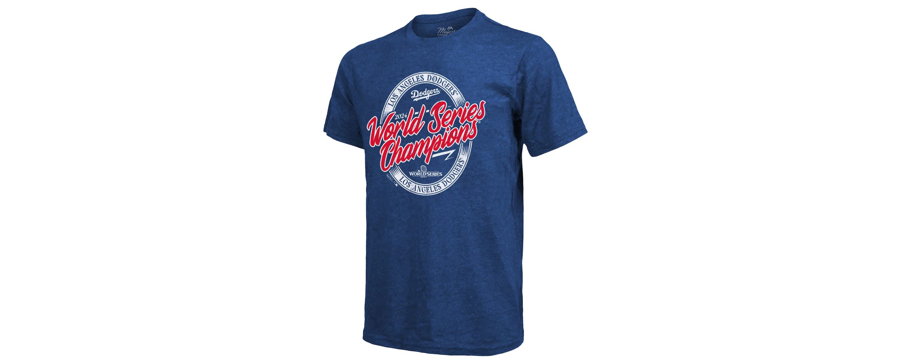 MLB Los Angeles Dodgers 2024 World Series s Tri-Blend Roster T-Shirt