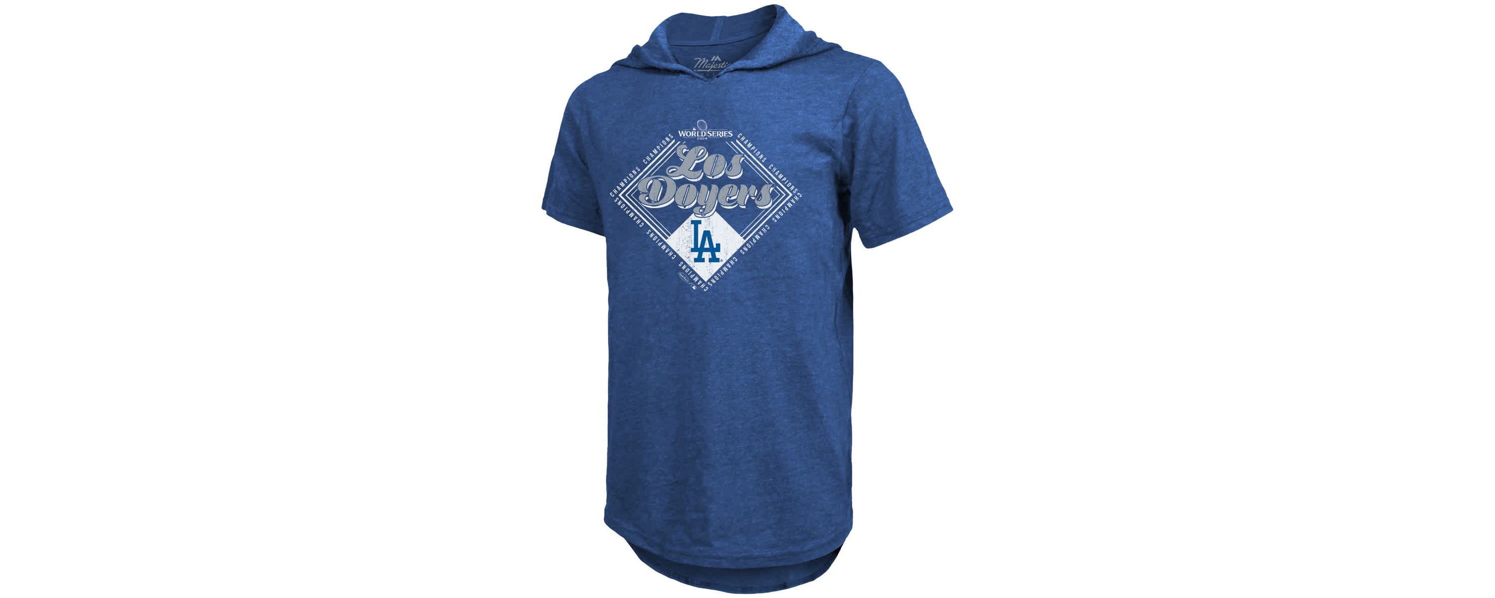MLB Los Angeles Dodgers 2024 World Series s Tri-Blend Hoodie T-Shirt