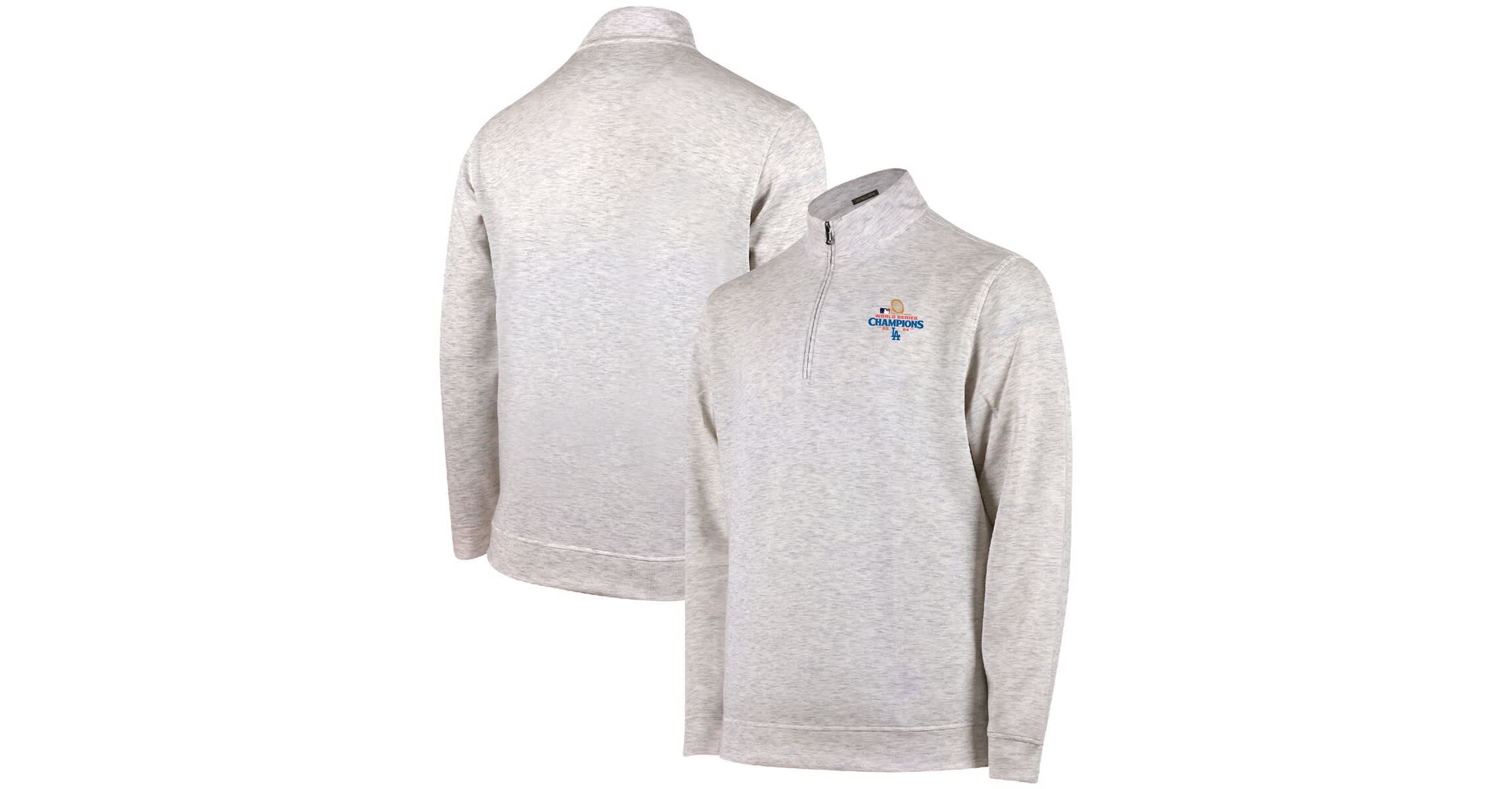 MLB Los Angeles Dodgers 2024 World Series s The Spring Half-Zip Sweatshirt