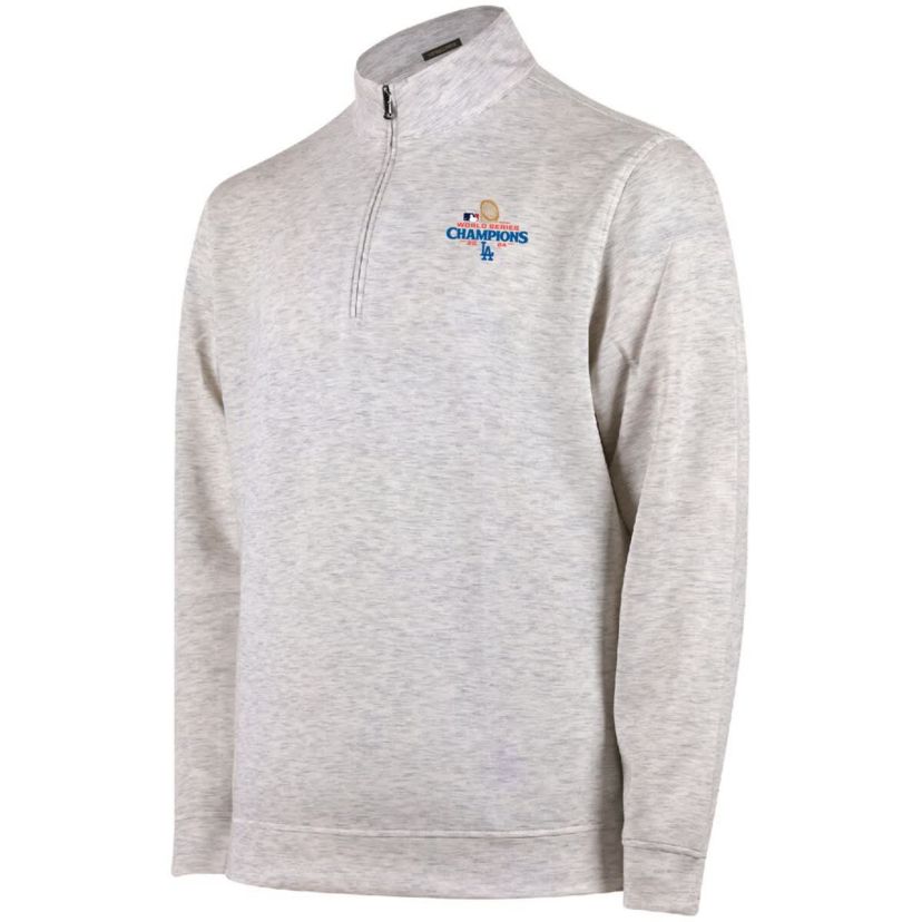 MLB Los Angeles Dodgers 2024 World Series s The Spring Half-Zip Sweatshirt