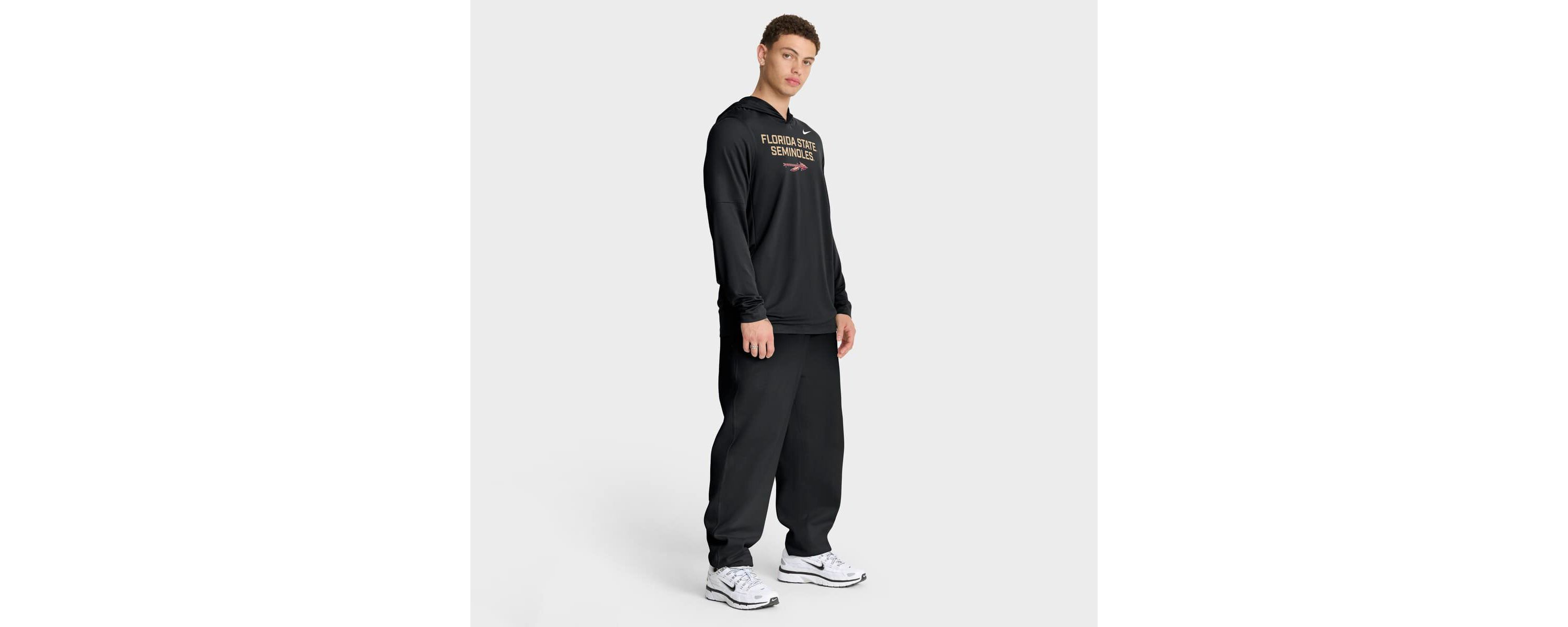 NCAA Nike Florida State Seminoles 2025 Sideline Dri-FIT Long Sleeve Hoodie T-Shirt
