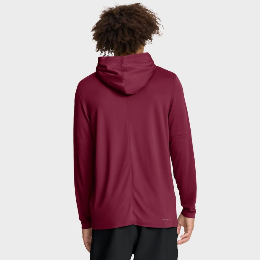 NCAA Nike Florida State Seminoles 2025 Sideline Dri-FIT Long Sleeve Hoodie T-Shirt