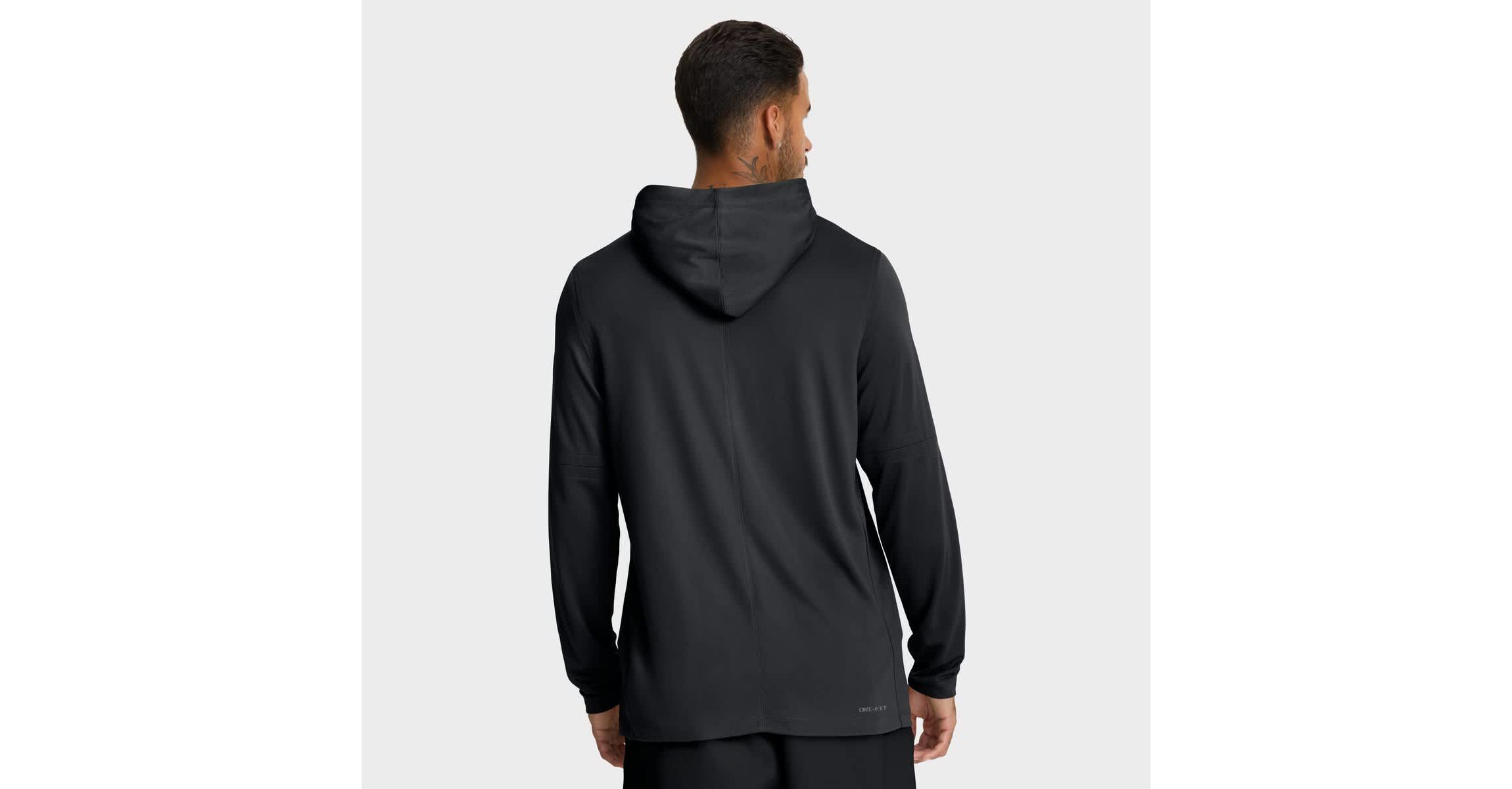 NCAA Nike Iowa Hawkeyes 2025 Sideline Dri-FIT Long Sleeve Hoodie T-Shirt