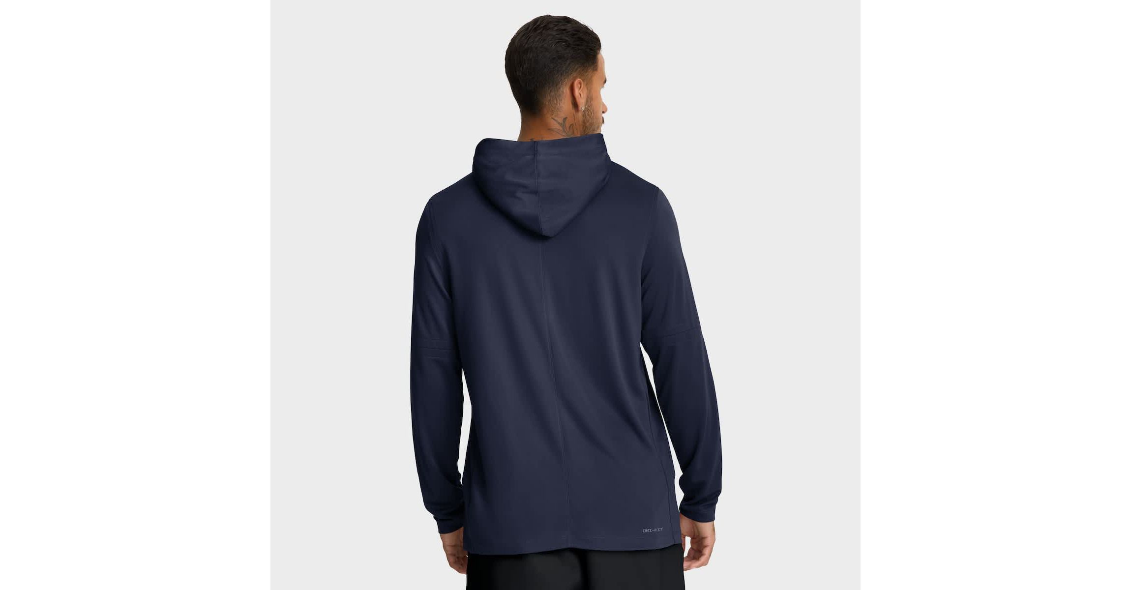 NCAA Nike Penn State Nittany Lions 2025 Sideline Dri-FIT Long Sleeve Hoodie T-Shirt