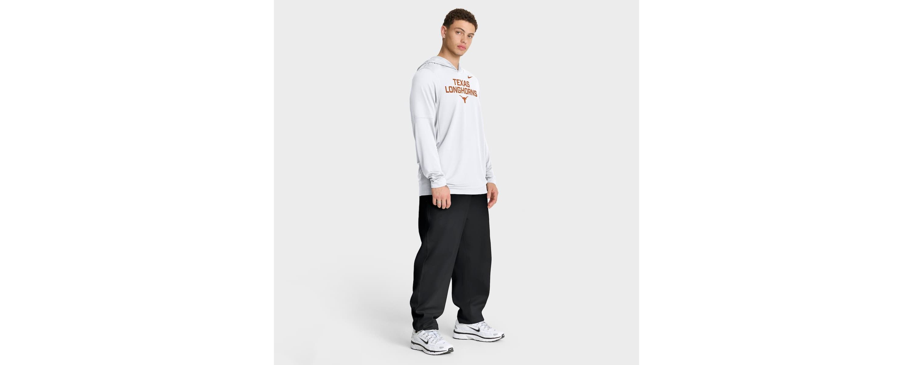 NCAA Nike Texas Longhorns 2025 Sideline Dri-FIT Long Sleeve Hoodie T-Shirt
