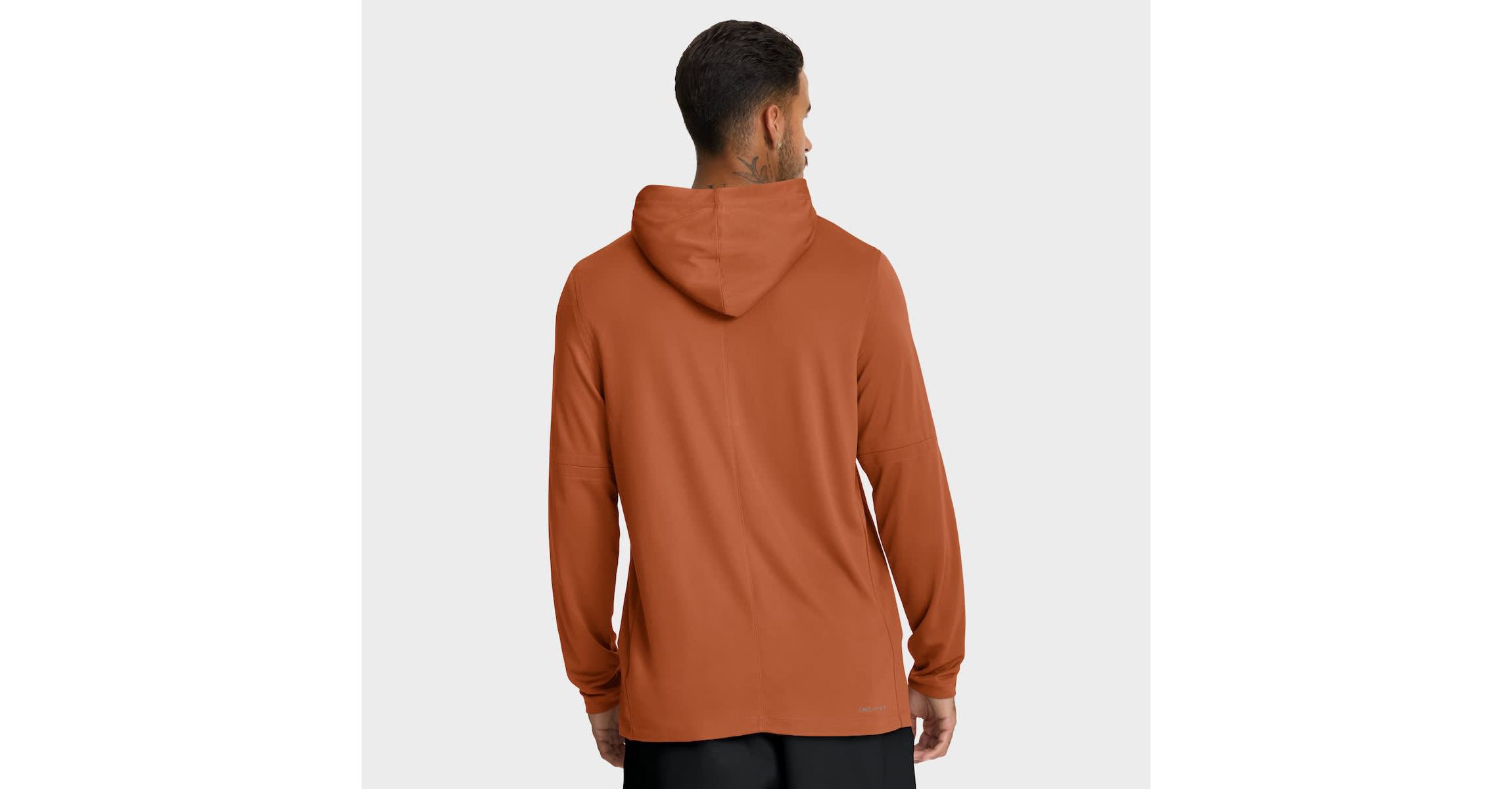 NCAA Nike Texas Texas Longhorns 2025 Sideline Dri-FIT Long Sleeve Hoodie T-Shirt