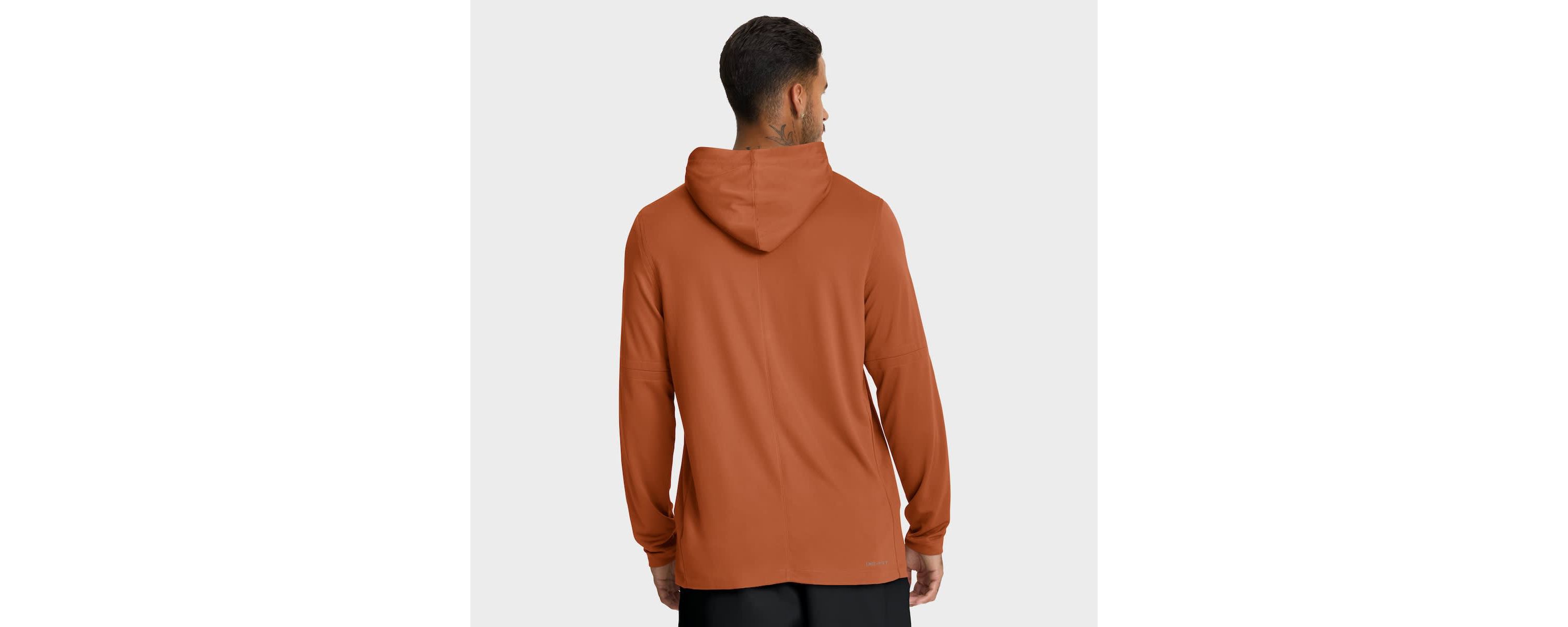 NCAA Nike Texas Texas Longhorns 2025 Sideline Dri-FIT Long Sleeve Hoodie T-Shirt