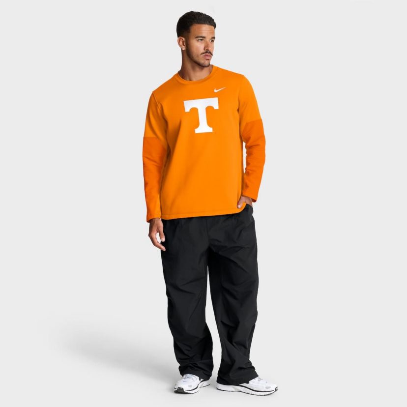 NCAA Nike Tennessee Tennessee Volunteers 2025 Sideline Coach Therma-FIT Long Sleeve T-Shirt