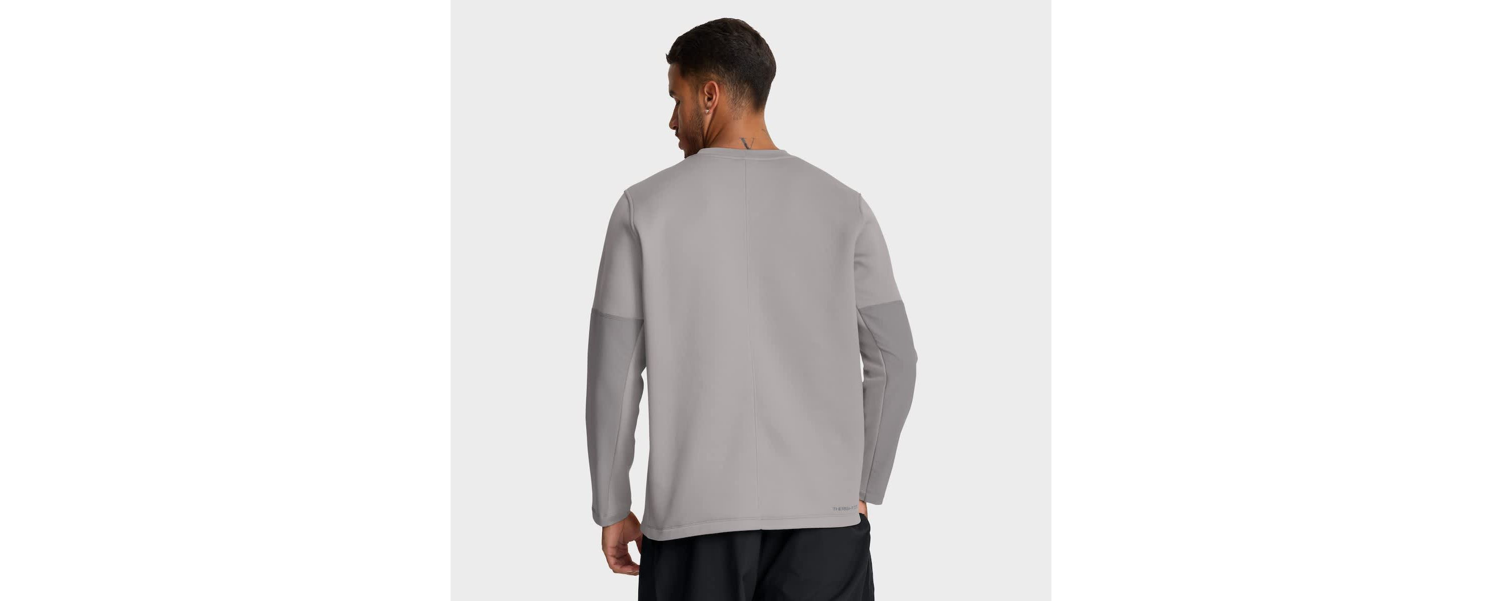 NCAA Nike Georgia Bulldogs 2025 Sideline Coach Therma-FIT Long Sleeve T-Shirt