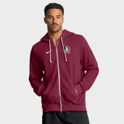 Men's NCAA Nike Florida State Seminoles 2025 Sideline Standard Issue Dri-FIT Full-Zip Hoodie, XL