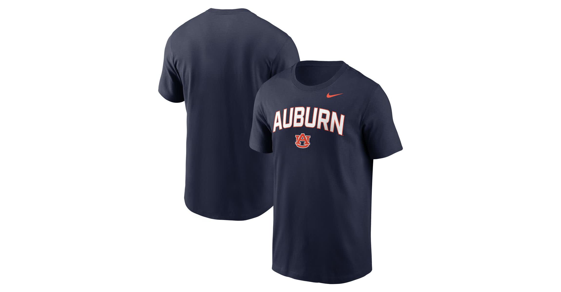 NCAA Nike Auburn Tigers Primetime Arch Stack T-Shirt