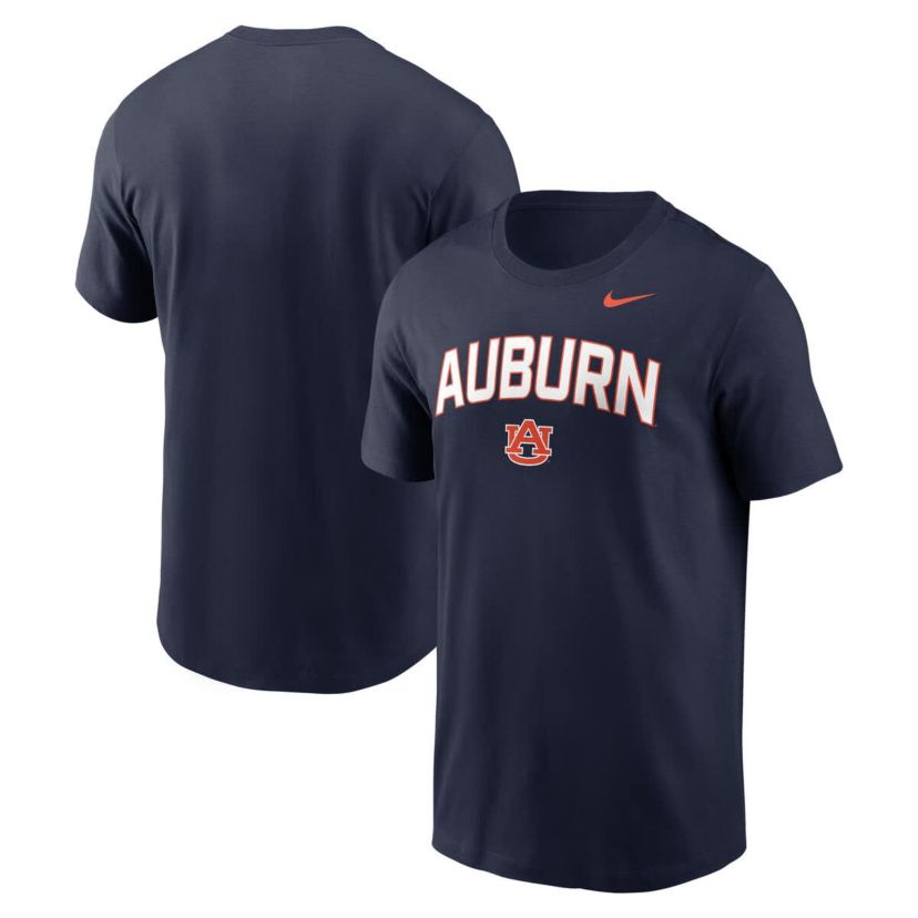 NCAA Nike Auburn Tigers Primetime Arch Stack T-Shirt