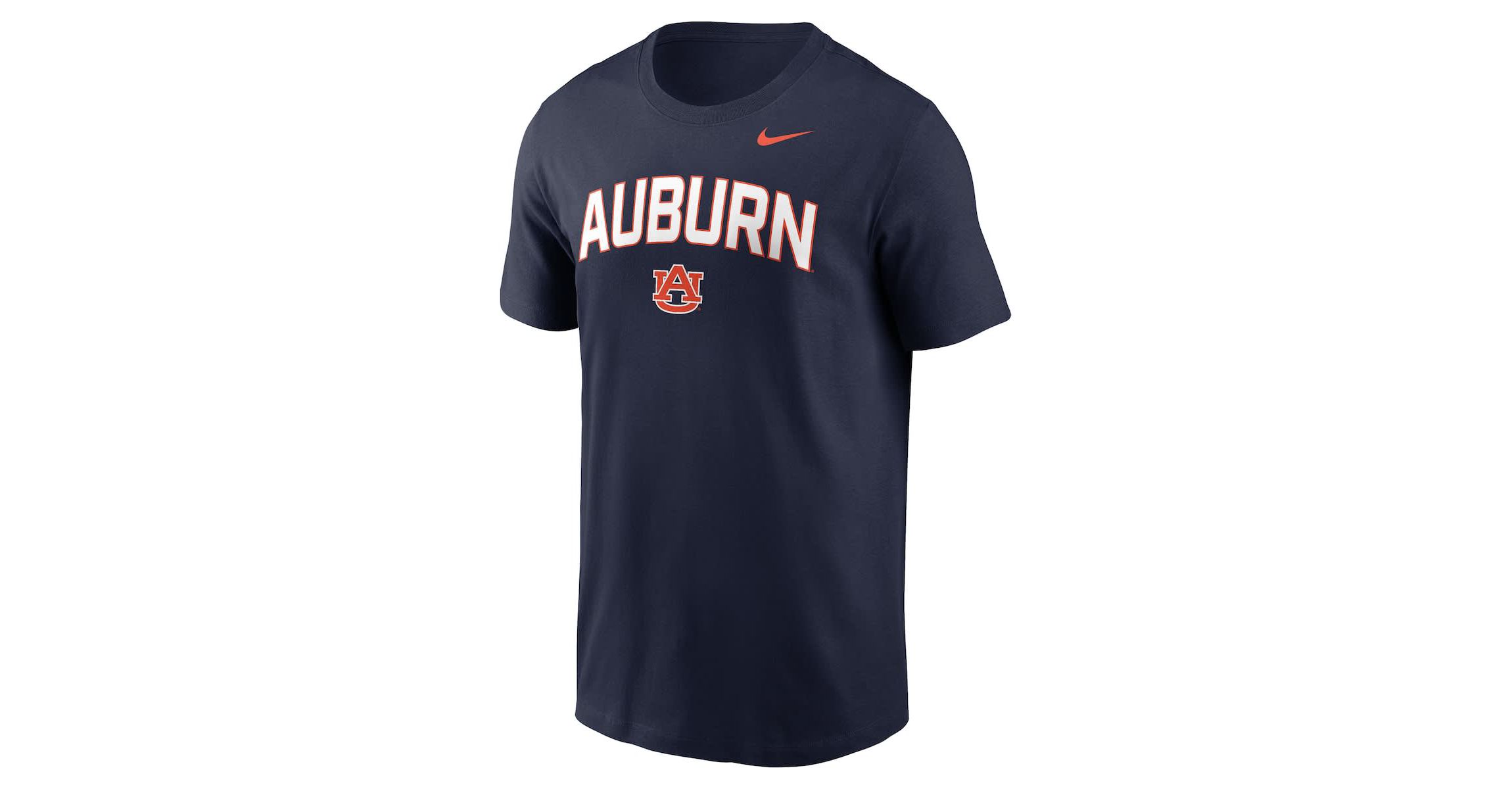 NCAA Nike Auburn Tigers Primetime Arch Stack T-Shirt