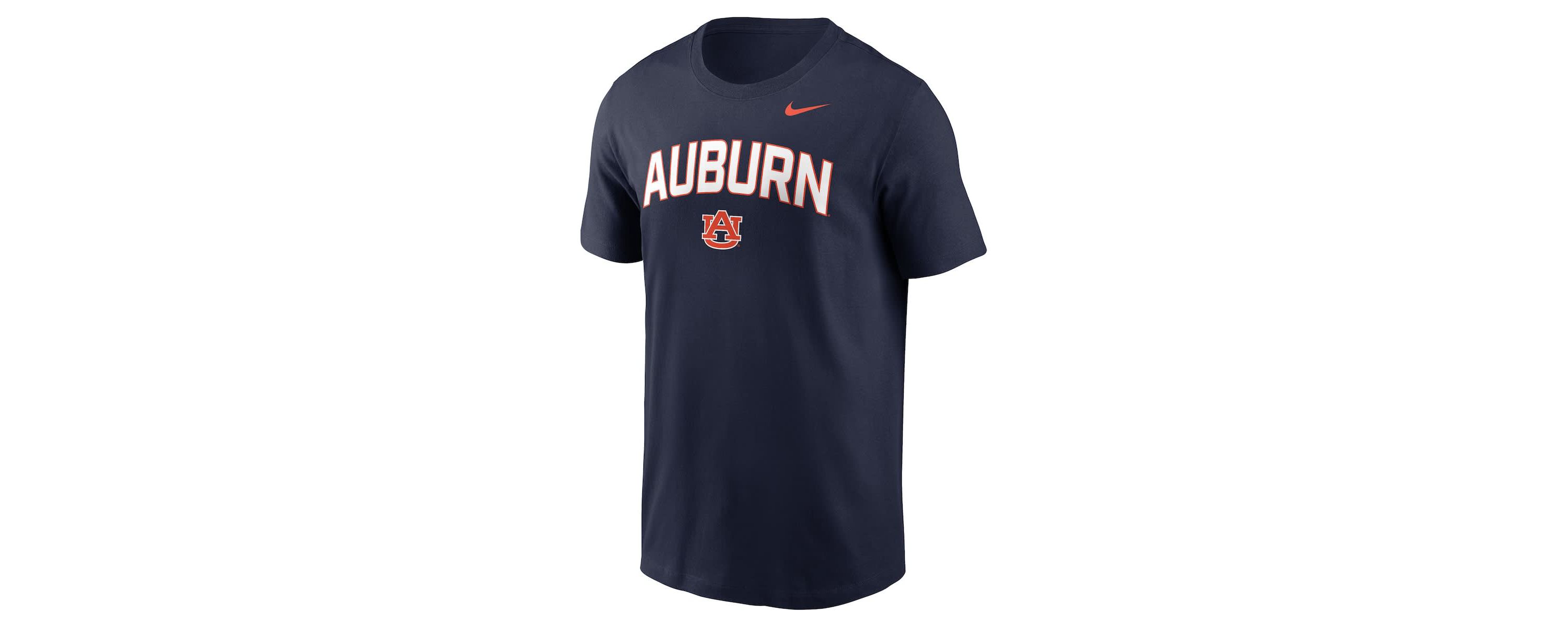 NCAA Nike Auburn Tigers Primetime Arch Stack T-Shirt