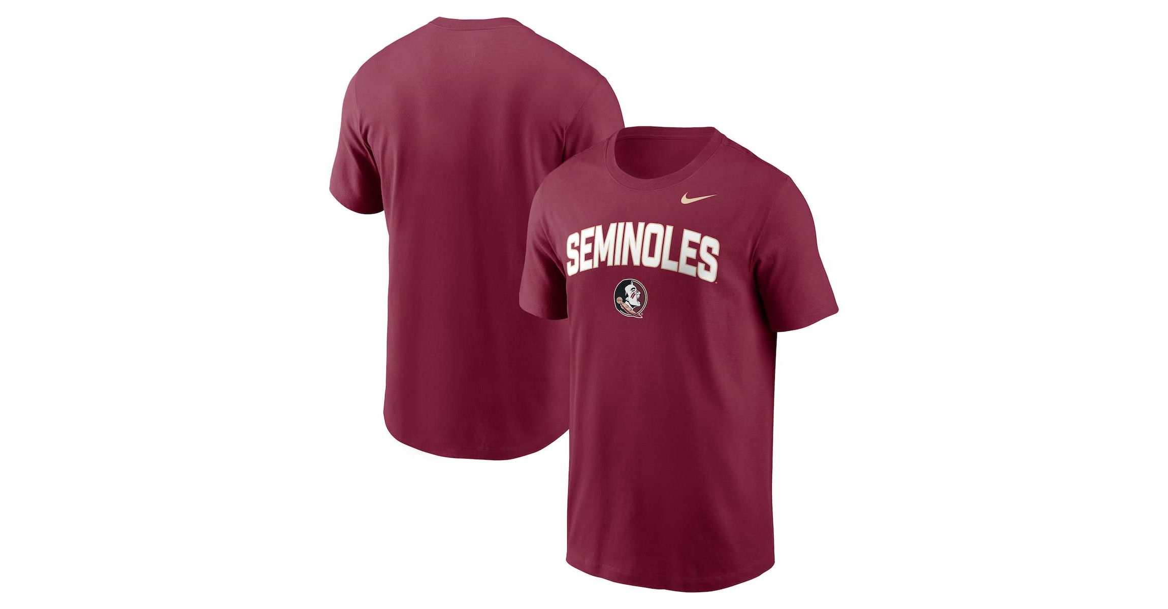 NCAA Nike Florida State Seminoles Primetime Arch Stack T-Shirt