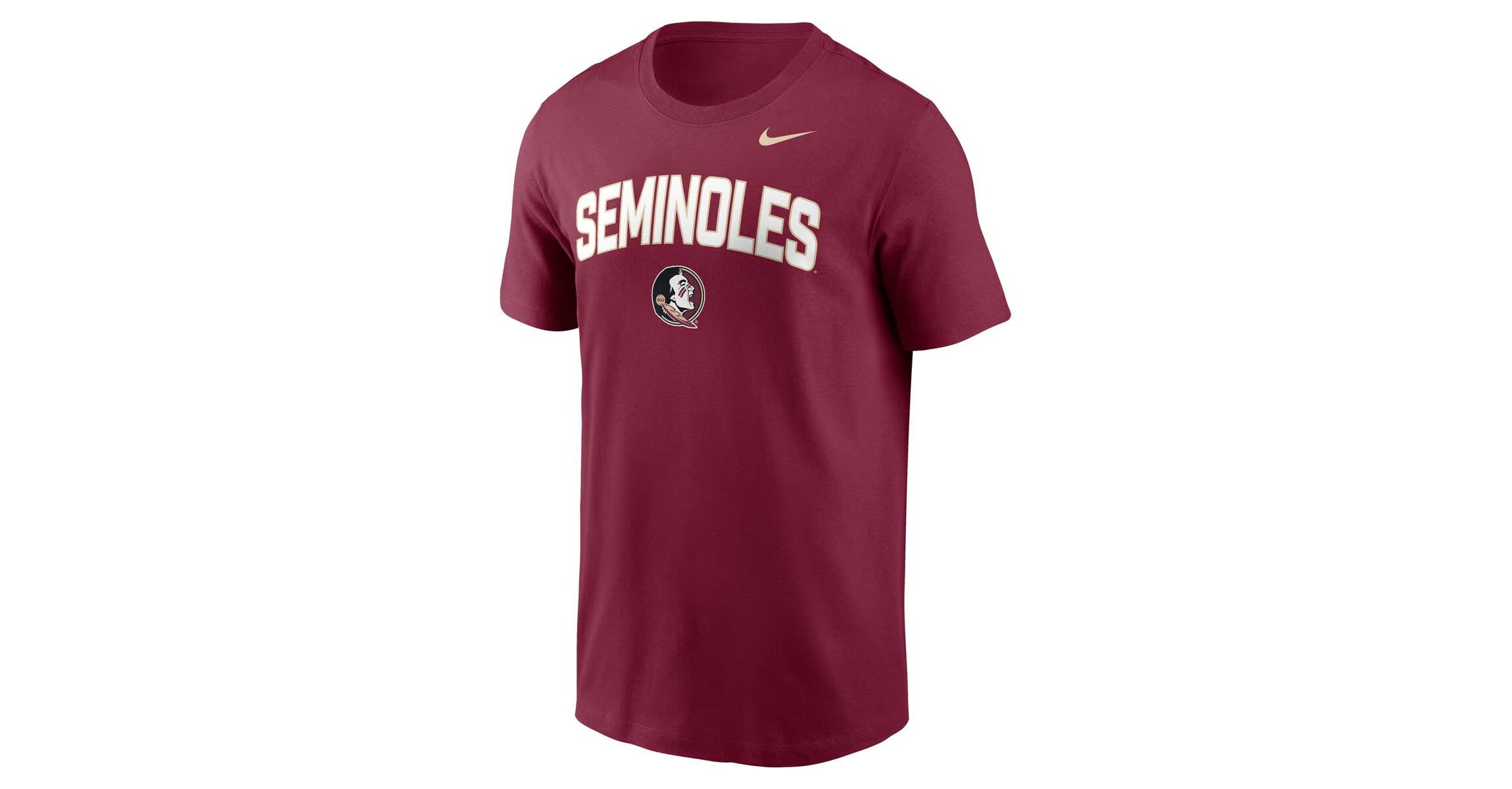NCAA Nike Florida State Seminoles Primetime Arch Stack T-Shirt