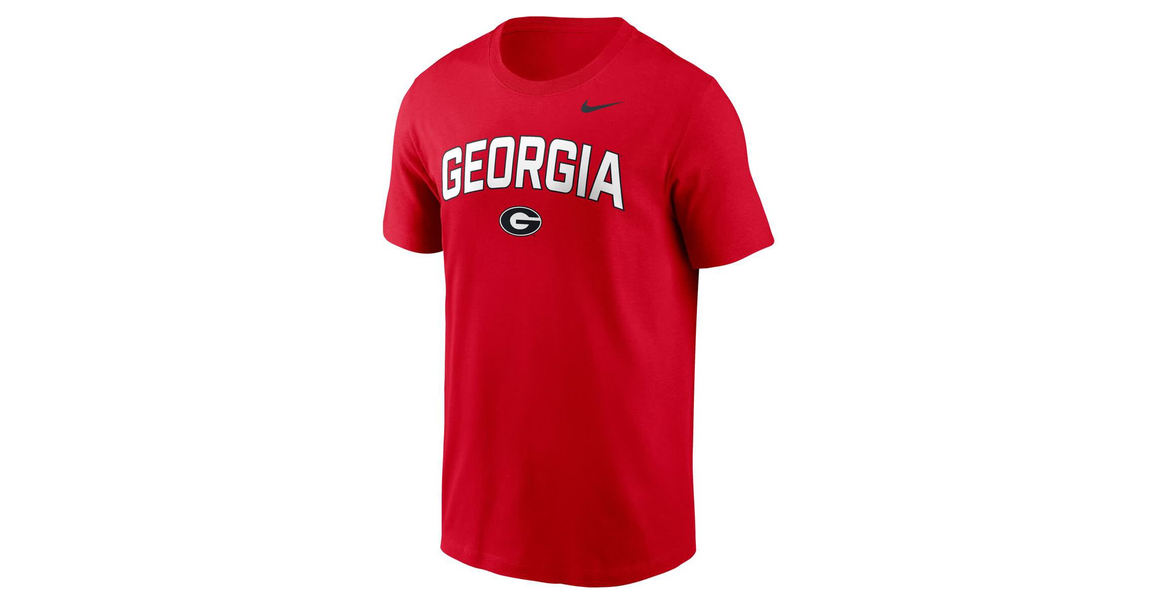 NCAA Nike Georgia Bulldogs Primetime Arch Stack T-Shirt