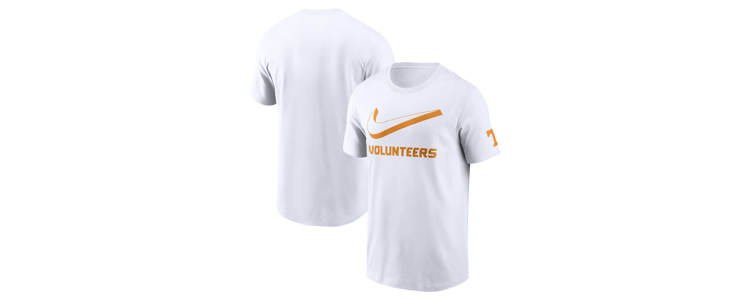 NCAA Nike Tennessee Volunteers Primetime 2-Hit Swoosh T-Shirt