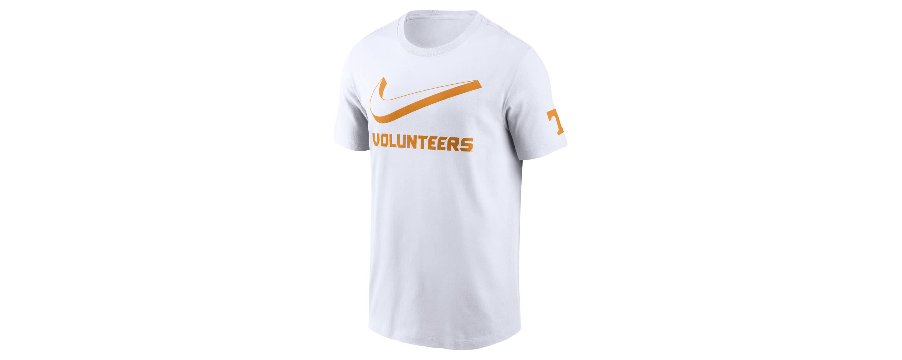 NCAA Nike Tennessee Volunteers Primetime 2-Hit Swoosh T-Shirt