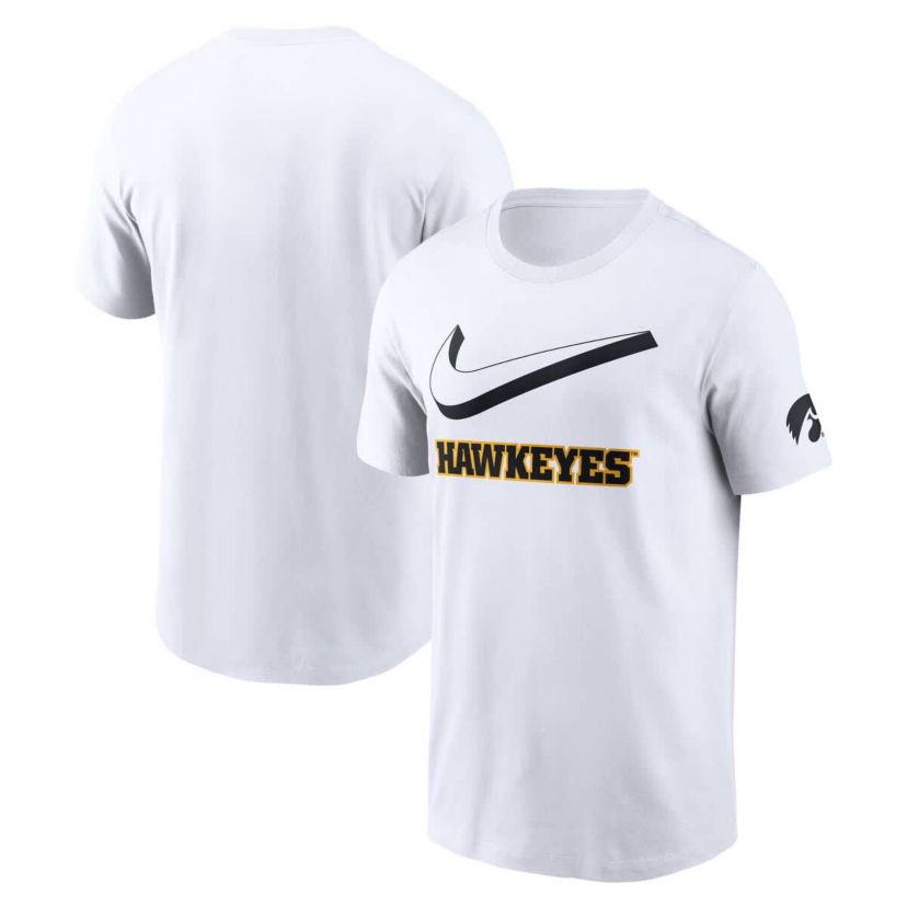 NCAA Nike Iowa Hawkeyes Primetime 2-Hit Swoosh T-Shirt