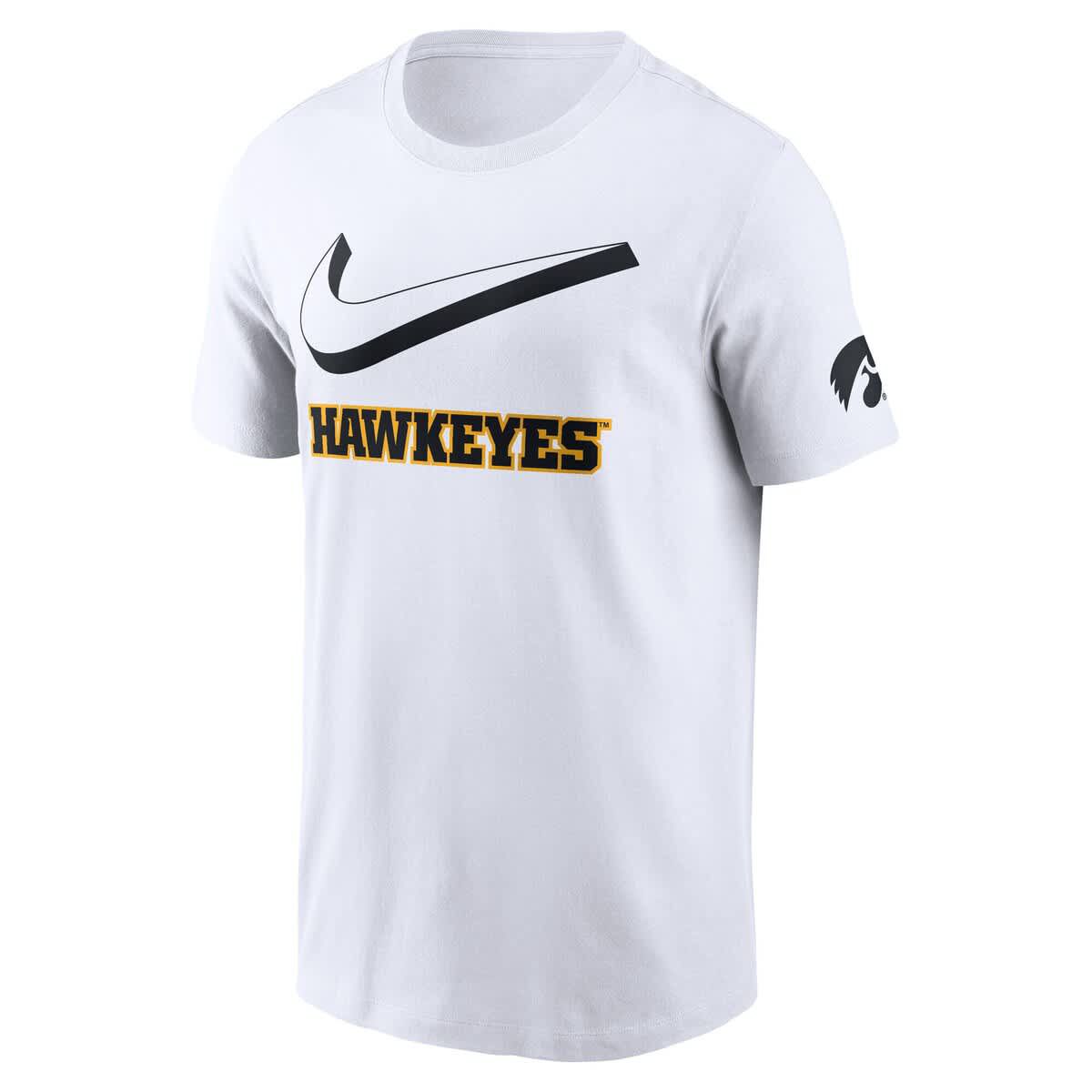 NCAA Nike Iowa Hawkeyes Primetime 2-Hit Swoosh T-Shirt