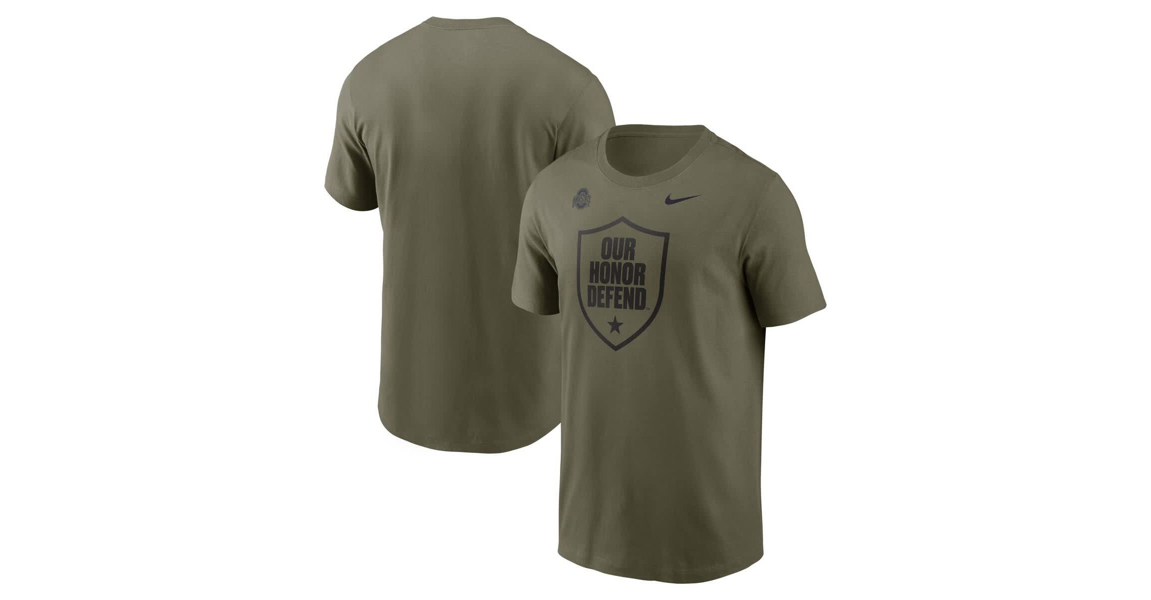 NCAA Nike Ohio State Buckeyes Primetime Logo Dri-FIT T-Shirt