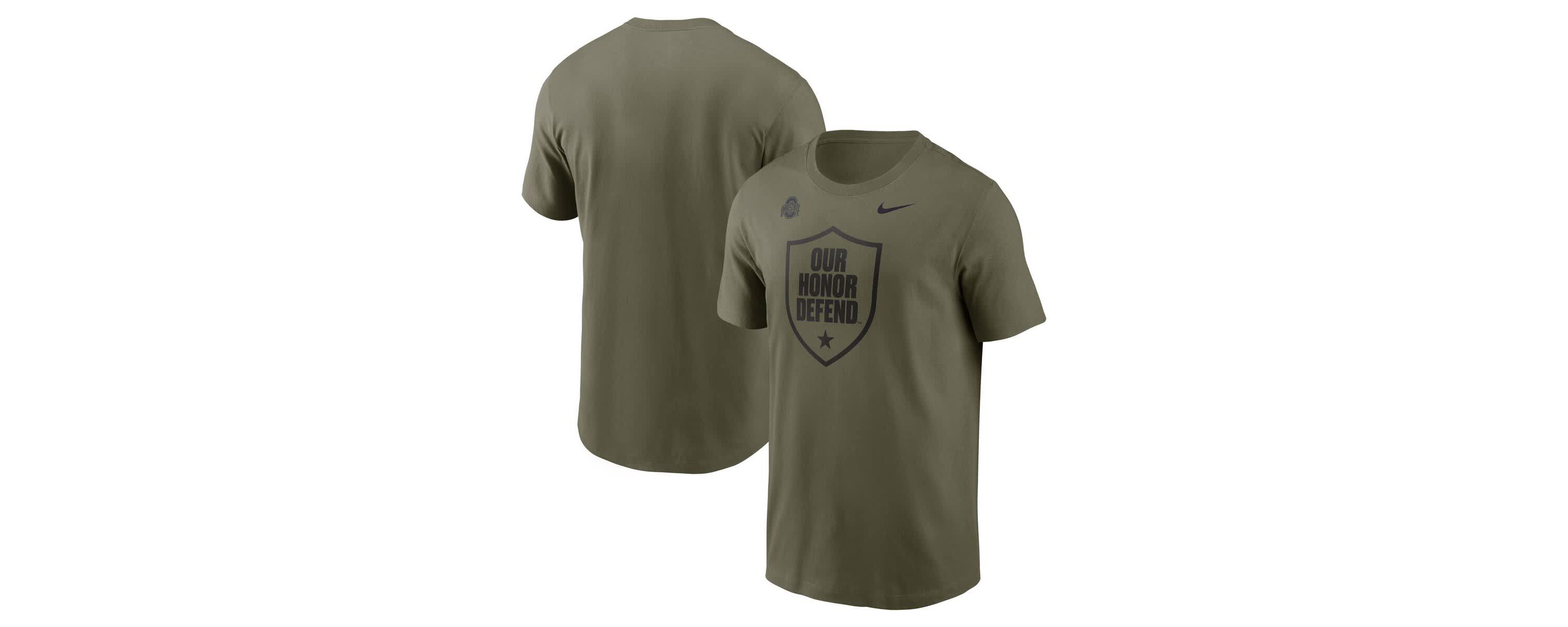 NCAA Nike Ohio State Buckeyes Primetime Logo Dri-FIT T-Shirt