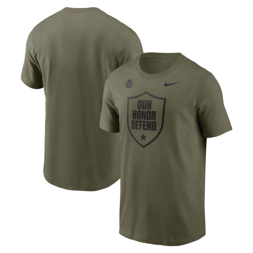 NCAA Nike Ohio State Buckeyes Primetime Logo Dri-FIT T-Shirt