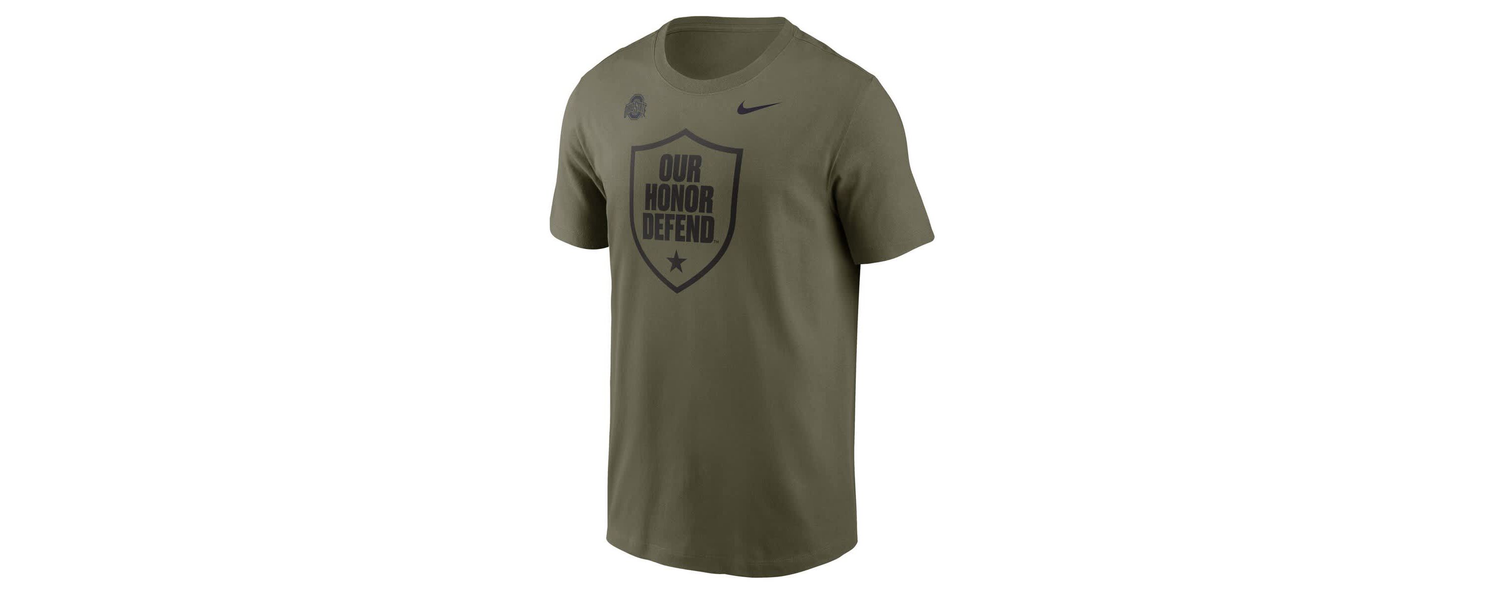 NCAA Nike Ohio State Buckeyes Primetime Logo Dri-FIT T-Shirt
