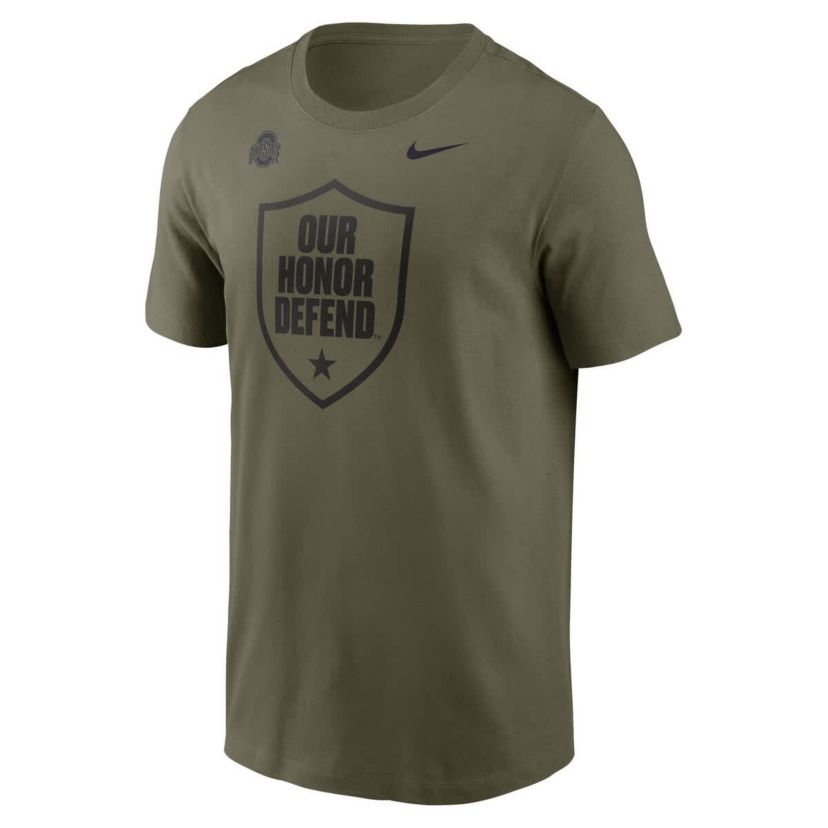 NCAA Nike Ohio State Buckeyes Primetime Logo Dri-FIT T-Shirt