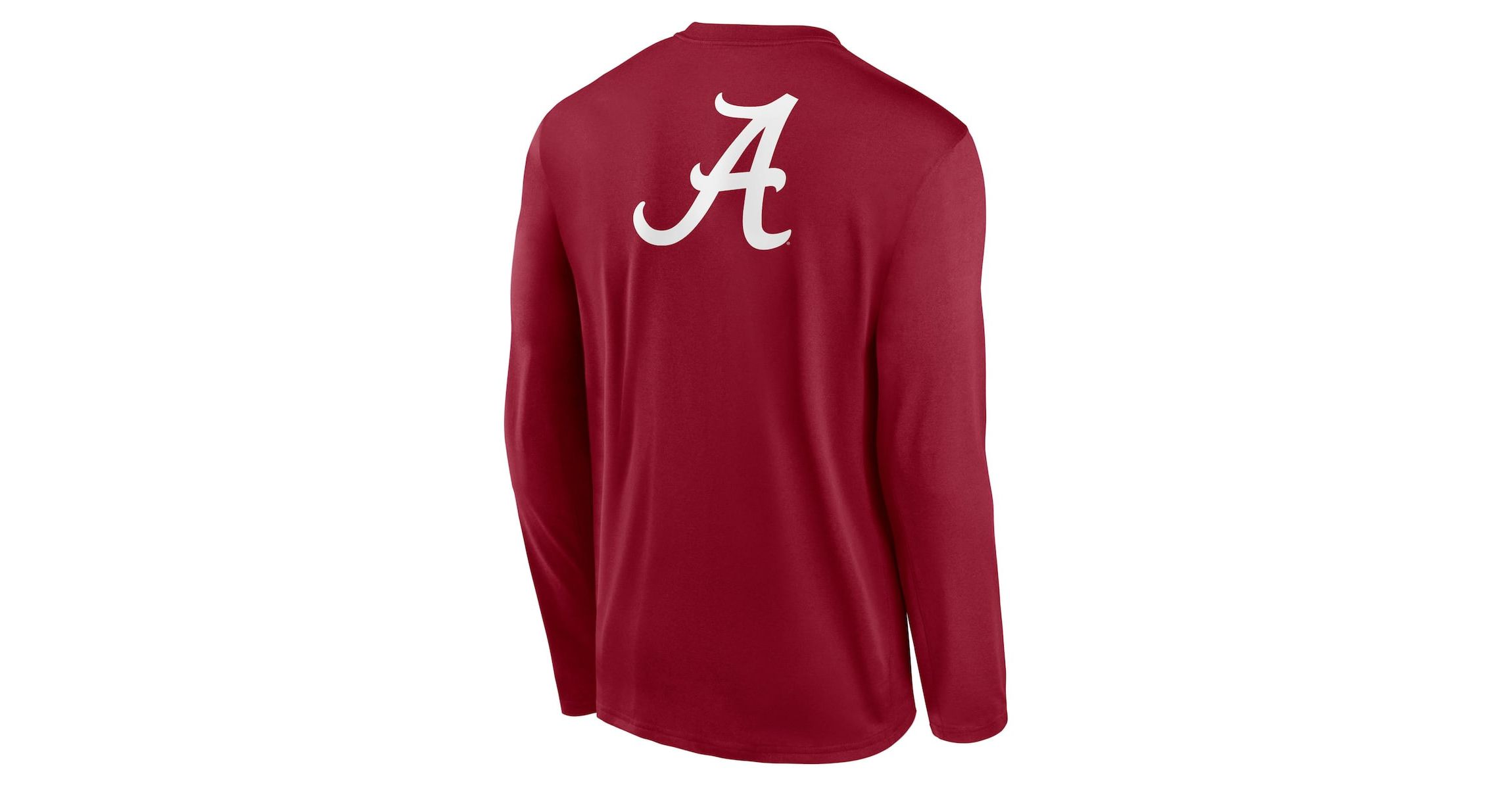 Alabama Crimson Tide NCAA Nike Alabama Tide Primetime Campus 2-Hit Legend Dri-FIT Long Sleeve T-Shirt