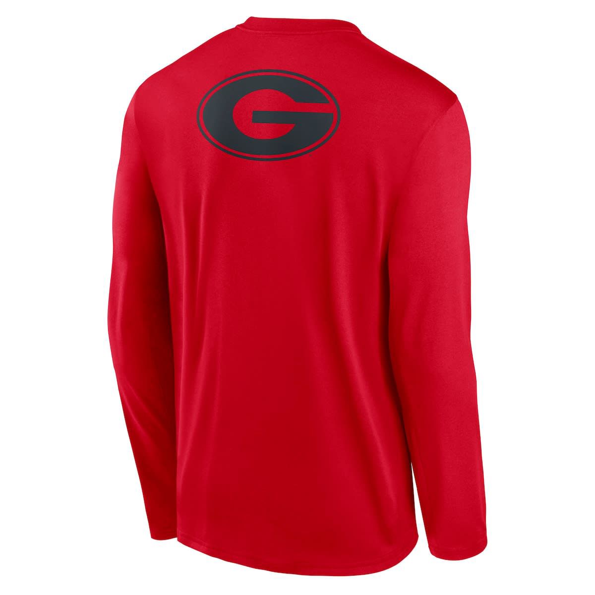 NCAA Nike Georgia Bulldogs Primetime Campus 2-Hit Legend Dri-FIT Long Sleeve T-Shirt