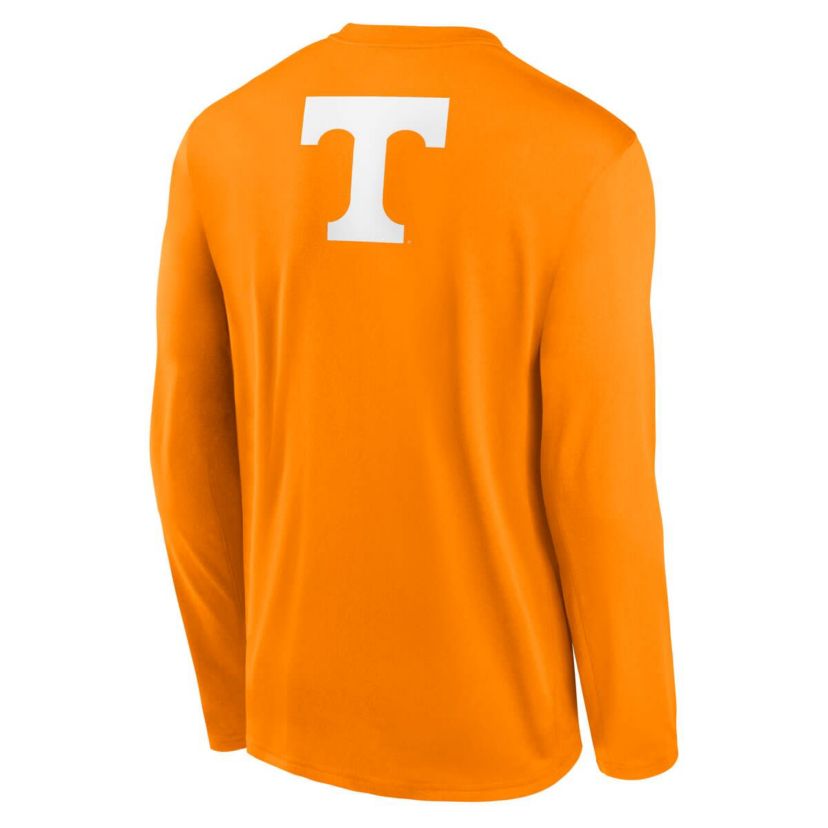 NCAA Nike Tennessee Tennessee Volunteers Primetime Campus 2-Hit Legend Dri-FIT Long Sleeve T-Shirt