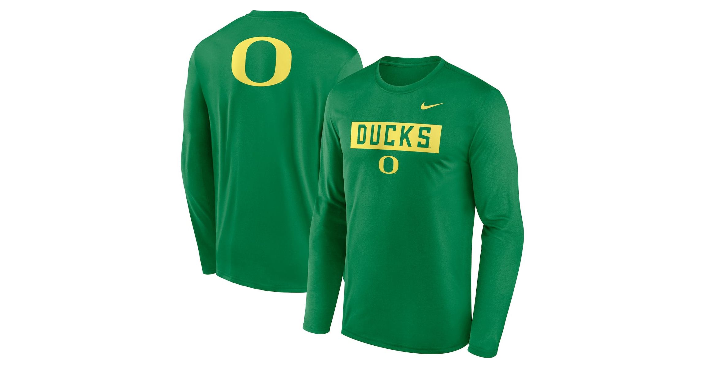 Nike® NCAA Nike Oregon Ducks Primetime Campus 2-Hit Legend Dri-FIT Long ...