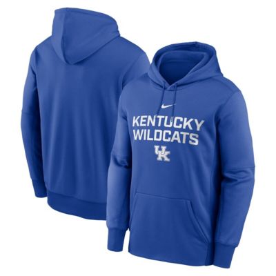 Men's NCAA Nike Kentucky Wildcats Team Stacked Performance Pullover Hoodie, 2XL